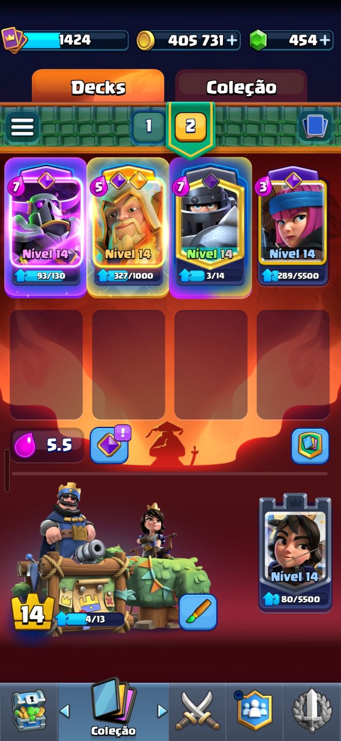 Conta da supercell gemada SKINS MUITO RARAS