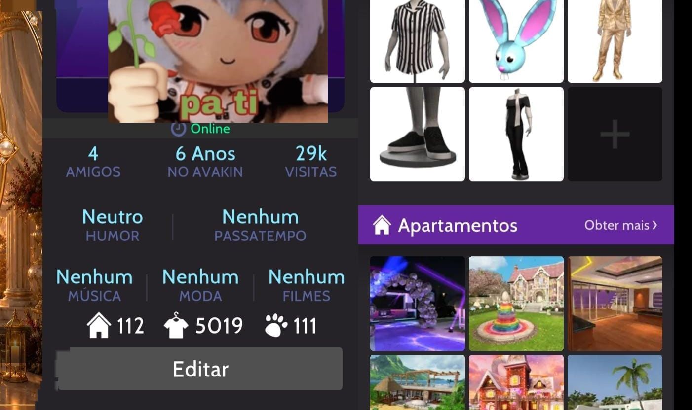 AVAKIN LIFE FEMININA MEGA UPADA | RARA, LINDA E CHEIA DE ITENS!