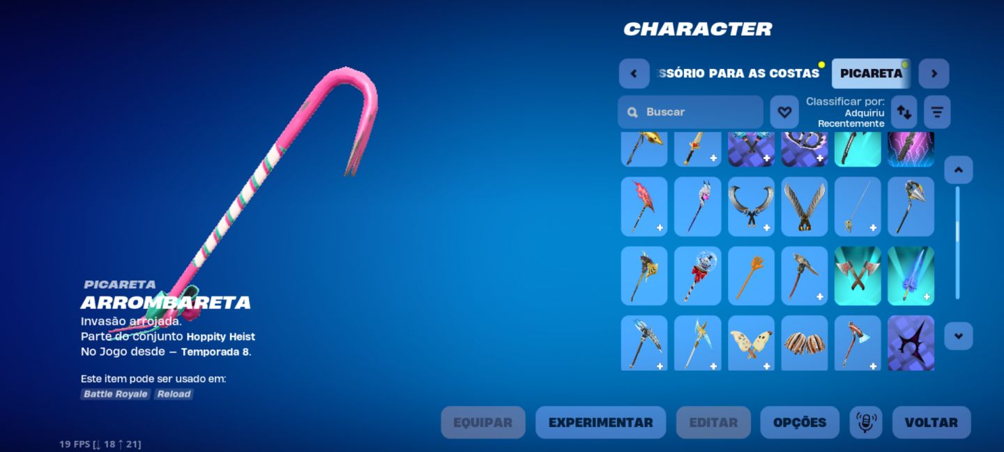 Fortnite com diversas skins!