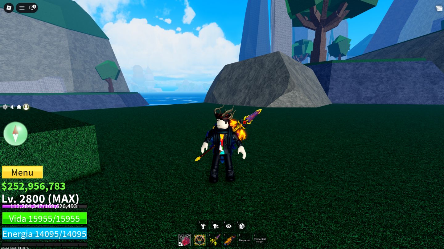 CONTA BLOX FRUITS COM DRAGON PERMANENTE!!!
