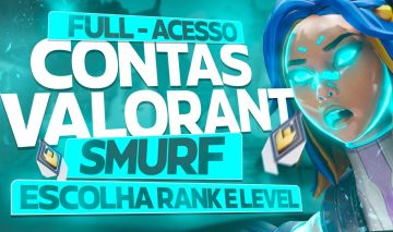 CONTAS VALORANT (LV1) [PROMOÇÃO]