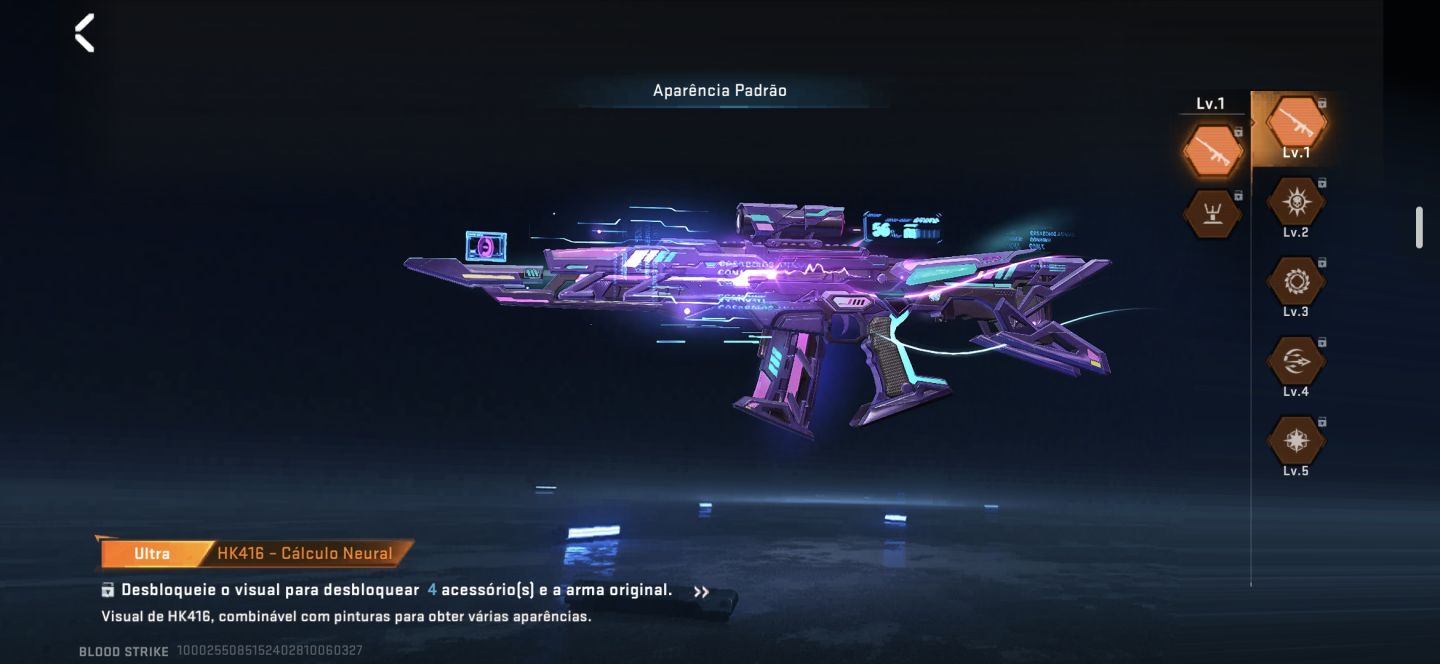 Conta bots blood strike com skins de faca e diversas skins ultras!