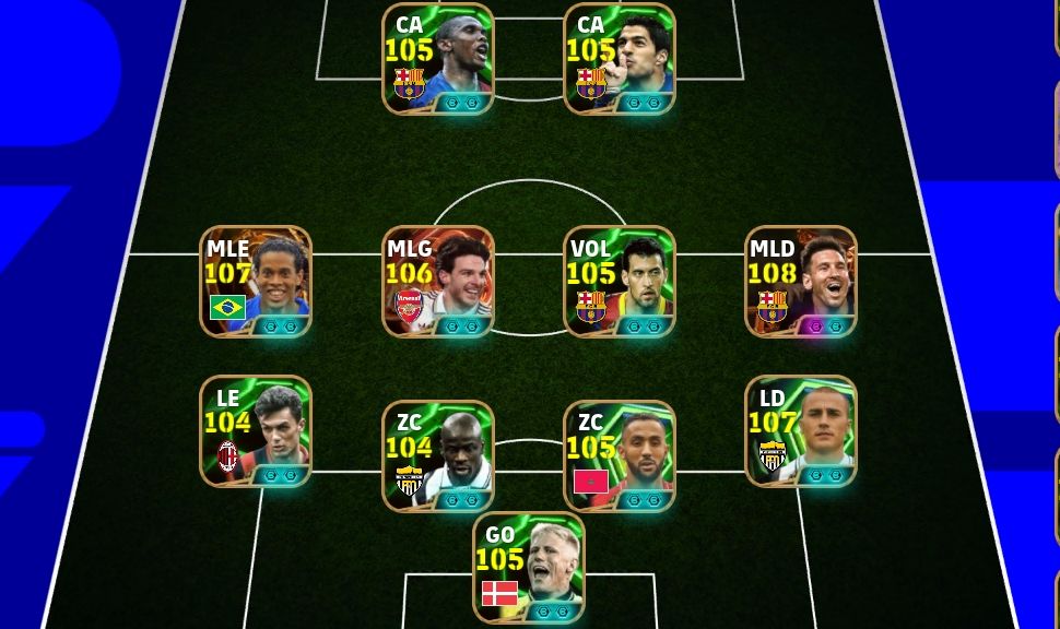 Conta eFootball | Messi Ronaldinho Kaká Neymar, Bale e Lendas + 11k de moedas