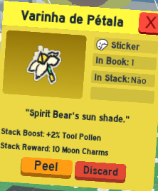 Stickers, gingerbread cub, hive skins e Beequips no Bee Swarm Simulator (bss)