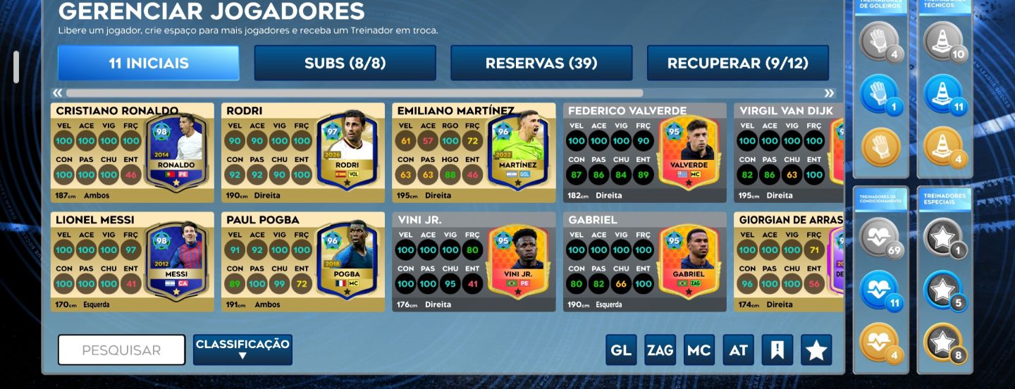 Dream league 26 conta top