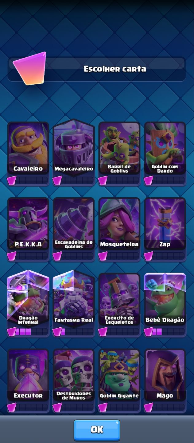 [PROMOÇÃO] CONTAS CLASH ROYALE CARTAS FULL 1k-10k