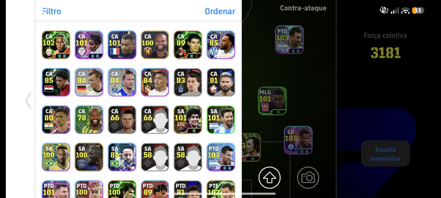 CONTA DE EFOOTBALL 3200