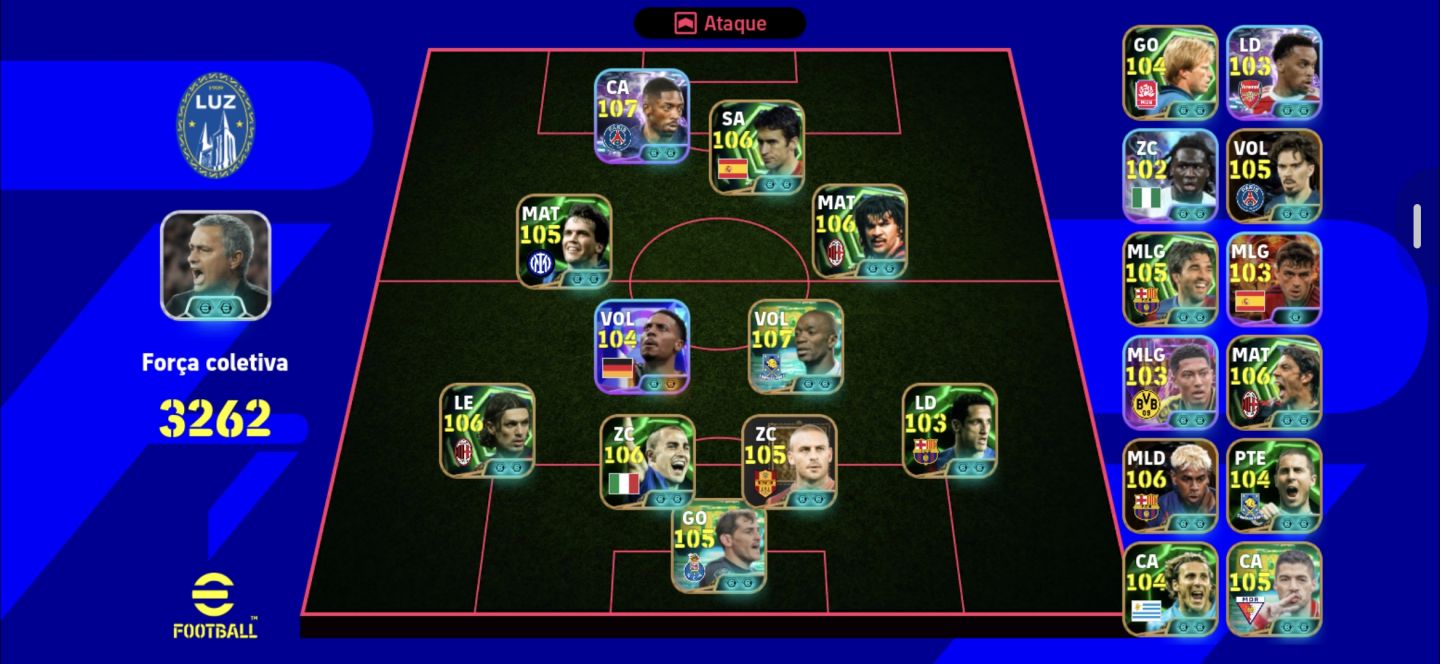 CONTA EFOOTBALL +3263 COM GULLIT E META PELO PREÇO!