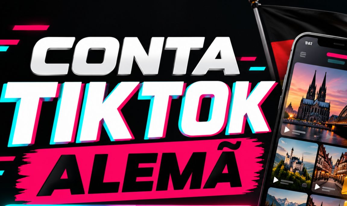 CONTA TIKTOK 14k+ ALEMÃ FRESCA