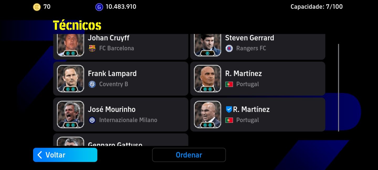 Conta eFootball 3226+FULL TUDO PACK RARO MESSI E NEYMAR Cr7 Cruyff