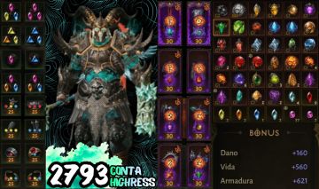 Conta diablo immortal 2.8k de resso + várias skins
