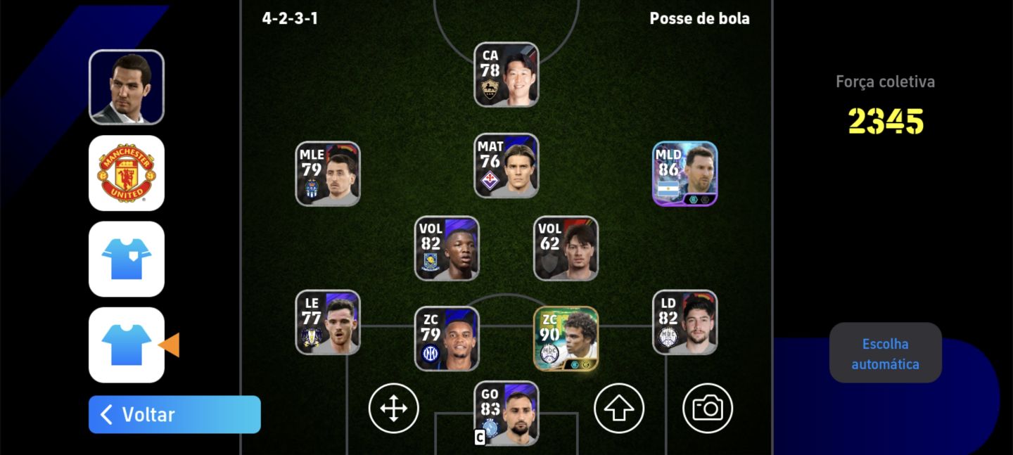 CONTAS COM ÉPICOS PAGOS NO EFOOTBALL MOBILE