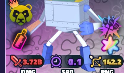 (QUEIMA DE ESTOQUE) UNITS E PETS PRISMATICOS- SPONGEBOB TOWER DEFENSE