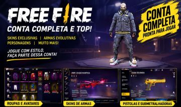 Conta de free fire antiga