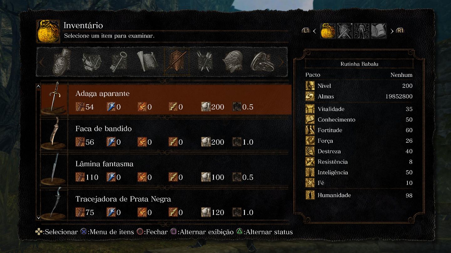 Dark Souls Remasted - Almas comuns e de CHEFES, Titanitas e todos itens do jogo