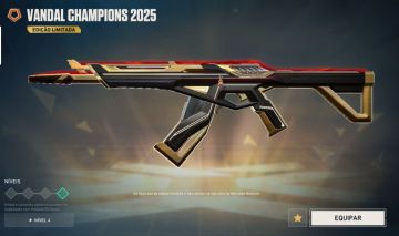 CONTA VALORANT PACOTE CHAMPIONS 2025, KARAMBIT VCT 2025