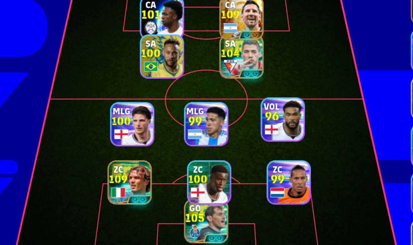 CONTA EFOOTBALL MESSI 111 E MALDINI 110