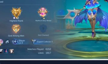 Conta mobile legends 156 skins