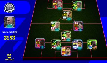 CONTA EFOOTBALL | PACK PORTUGAL | ROMÁRIO ÉPICO 107 | AGÜERO BLITZ CURLER