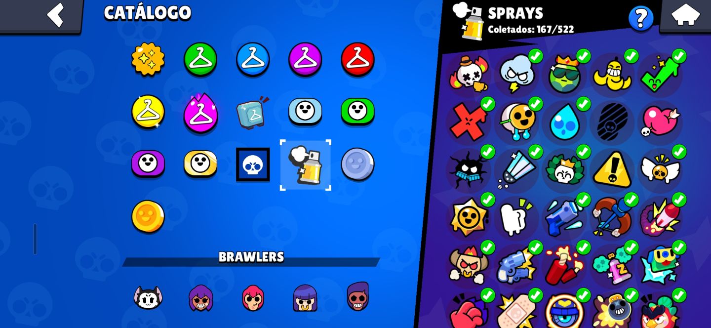 RARÍSSIMA CONTA OG BRAWL STARS DESDE 2019! 30K TROFÉUS, 89/107 BRAWLERS