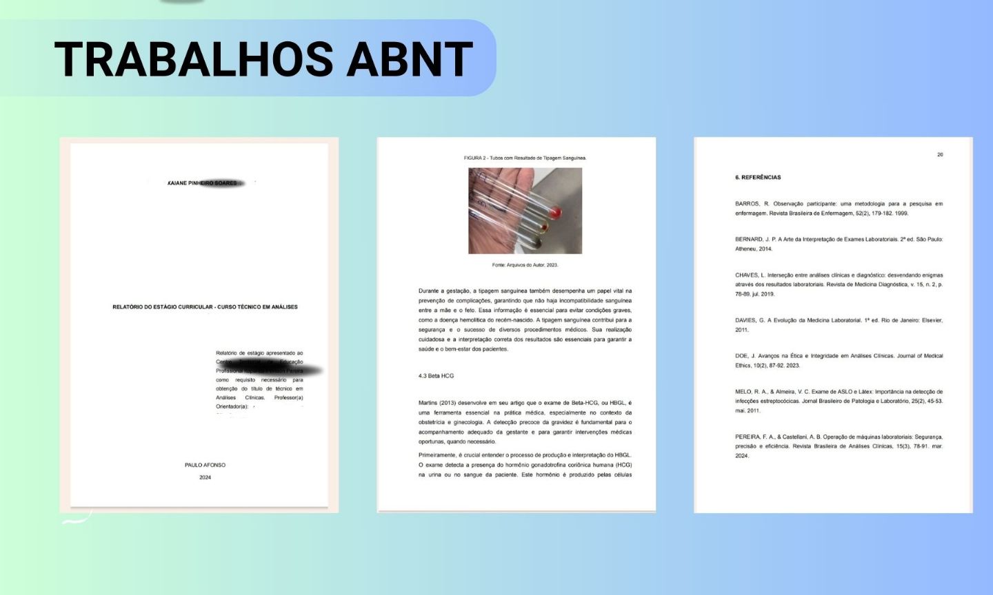[PROMOÇÃO] TRABALHO ACADÊMICO E ESCOLAR | CURRÍCULO | SLIDES | TCC | REDAÇÃO e +