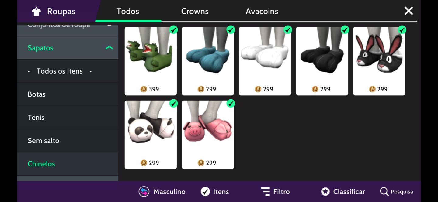 Conta de avakin life masculina a venda