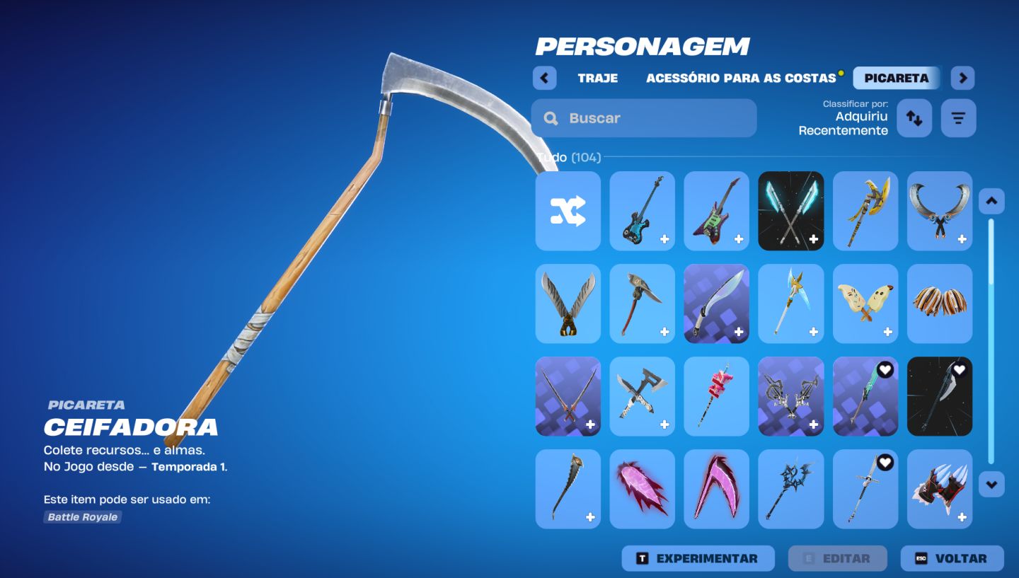 Conta Fortnite Completa | Grande Inventário + Muitas Skins, Emotes e Picaretas