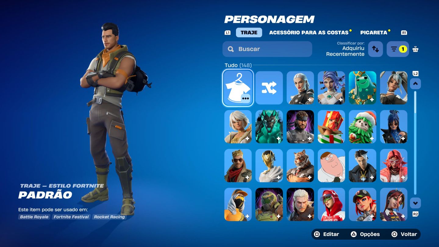 Conta fortnite com passes e skins raras, banner etc