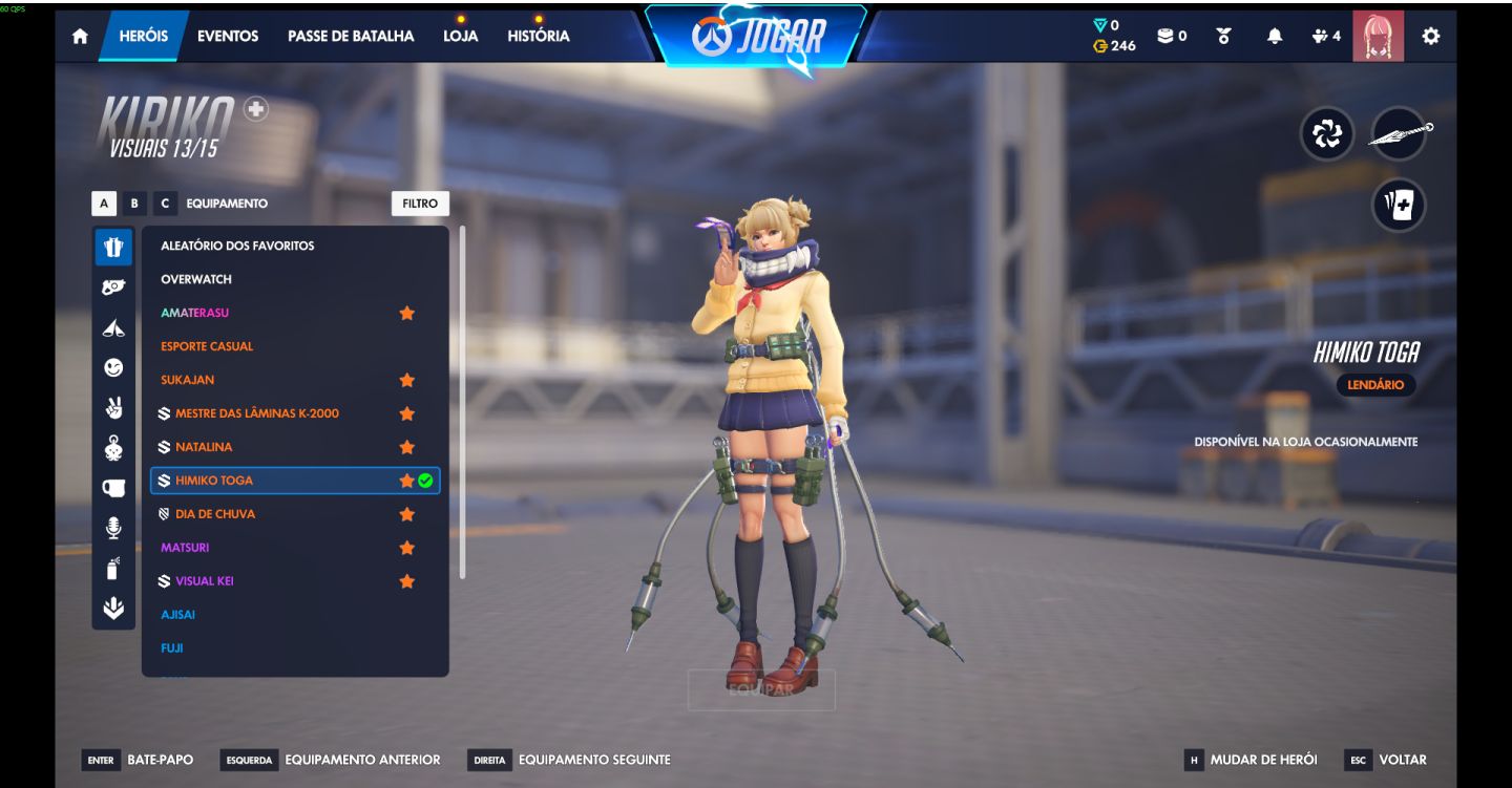 Conta overwatch 2019/2026 com 735 skins com skins raras e diversas de collab!