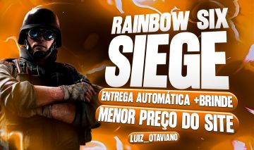 RAINBOW SIX SIEGE+ENTREGA AUTOMÁTICA+BRINDES(PROMOÇÃO)