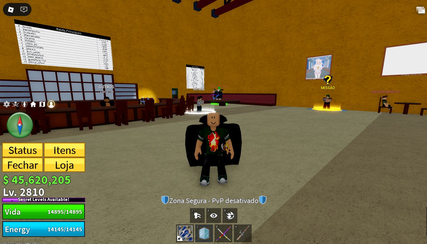 CONTA BLOX FRUITS LV2800 + GODHUMAN + CDK + ESPELHO + ENTREGA AUTOMATICA