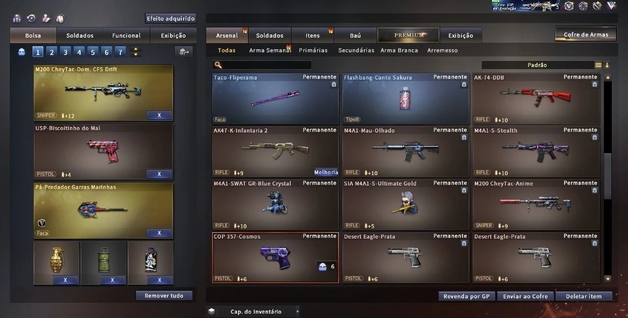 CONTA CROSSFIRE INCRIVEL