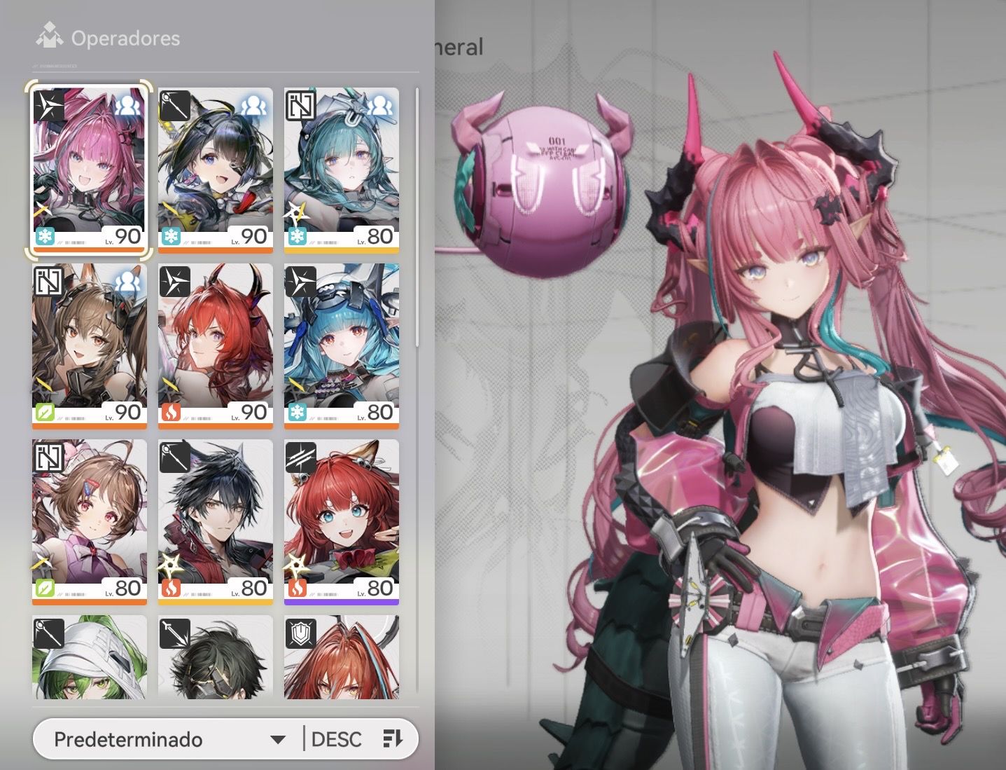 Arknights Mifu + Zhuang + Yvonne + Laevatain + Gilberta | 60 tiros | ENDGAME