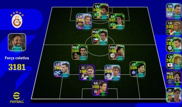 Conta efootball mobile com zico 106