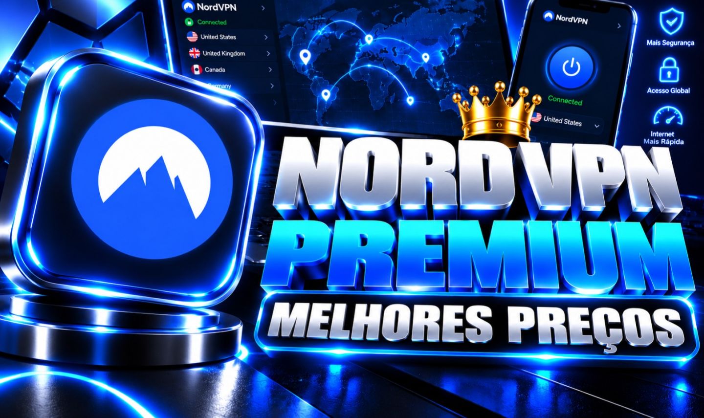 Nord Vpn Premium - 30 Dias [ Entrega Rapida]