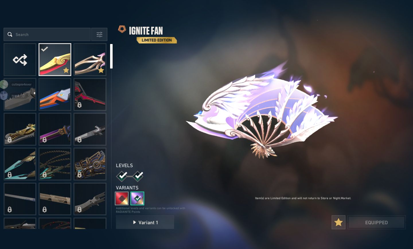 Conta lol e valorant com muita skin