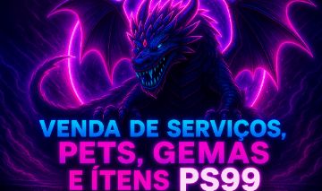 VTZ - VENDA DE SERVIÇOS, PETS, GEMAS E ITENS - PS99 (pet simulator 99)