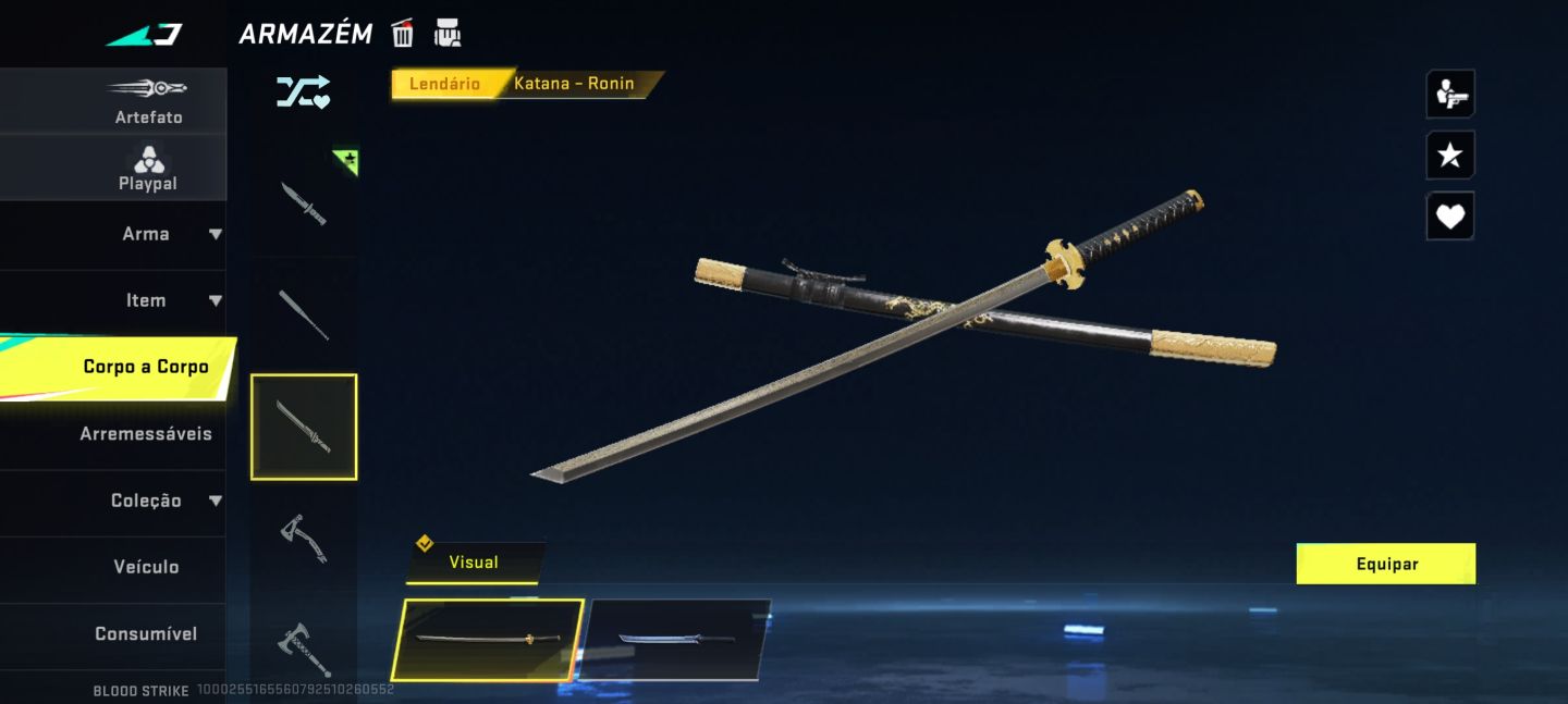 CONTA DE BLOOD STRIKE GEMADA SKINS TOP + ARMAS UPADAS FULL ACESSO