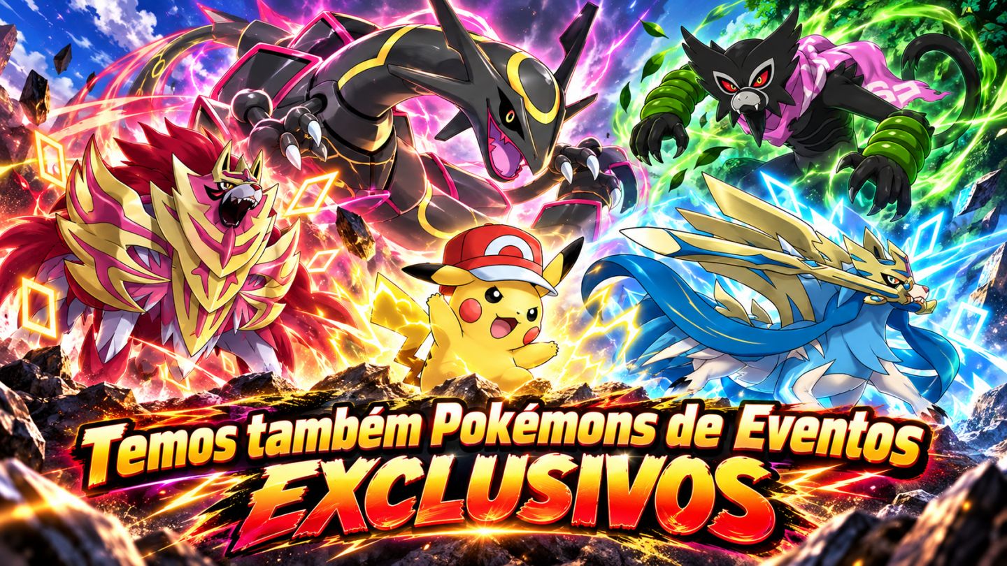 POKÉMON CUSTOM SHINY PARA CHAMPIONS + BRINDES (JOGOS DO SWITCH E POKÉMON HOME)