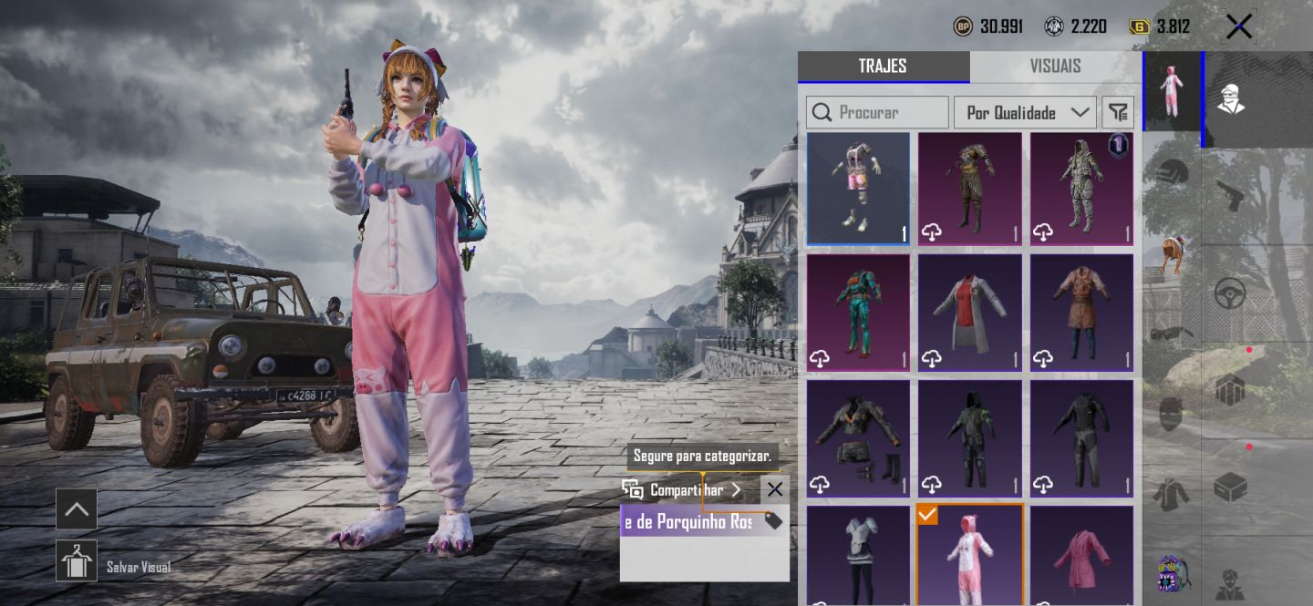 Conta pubg mobile