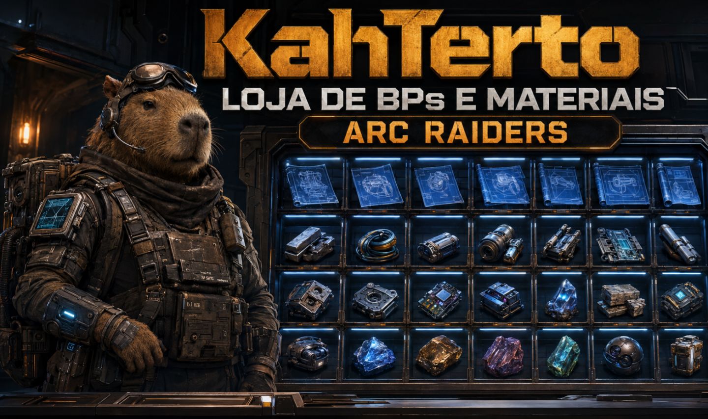 Arc raiders - esquemas /blueprints