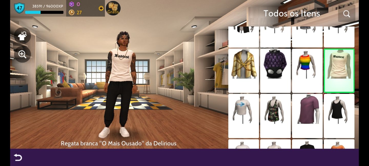 Conta de Avakin Life