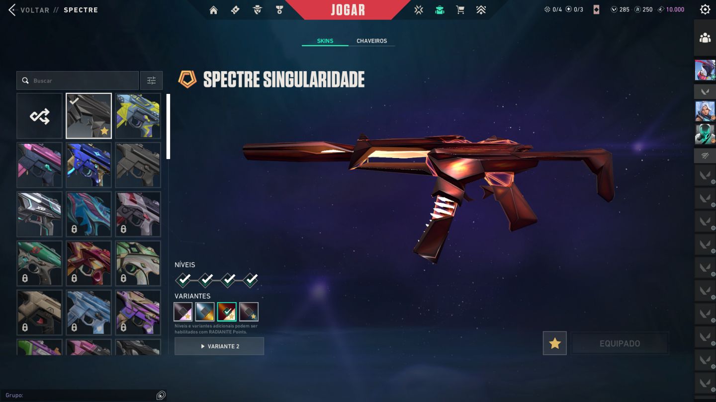 CONTA VALORANT 2500 REAIS GASTOS MUITAS SKINS