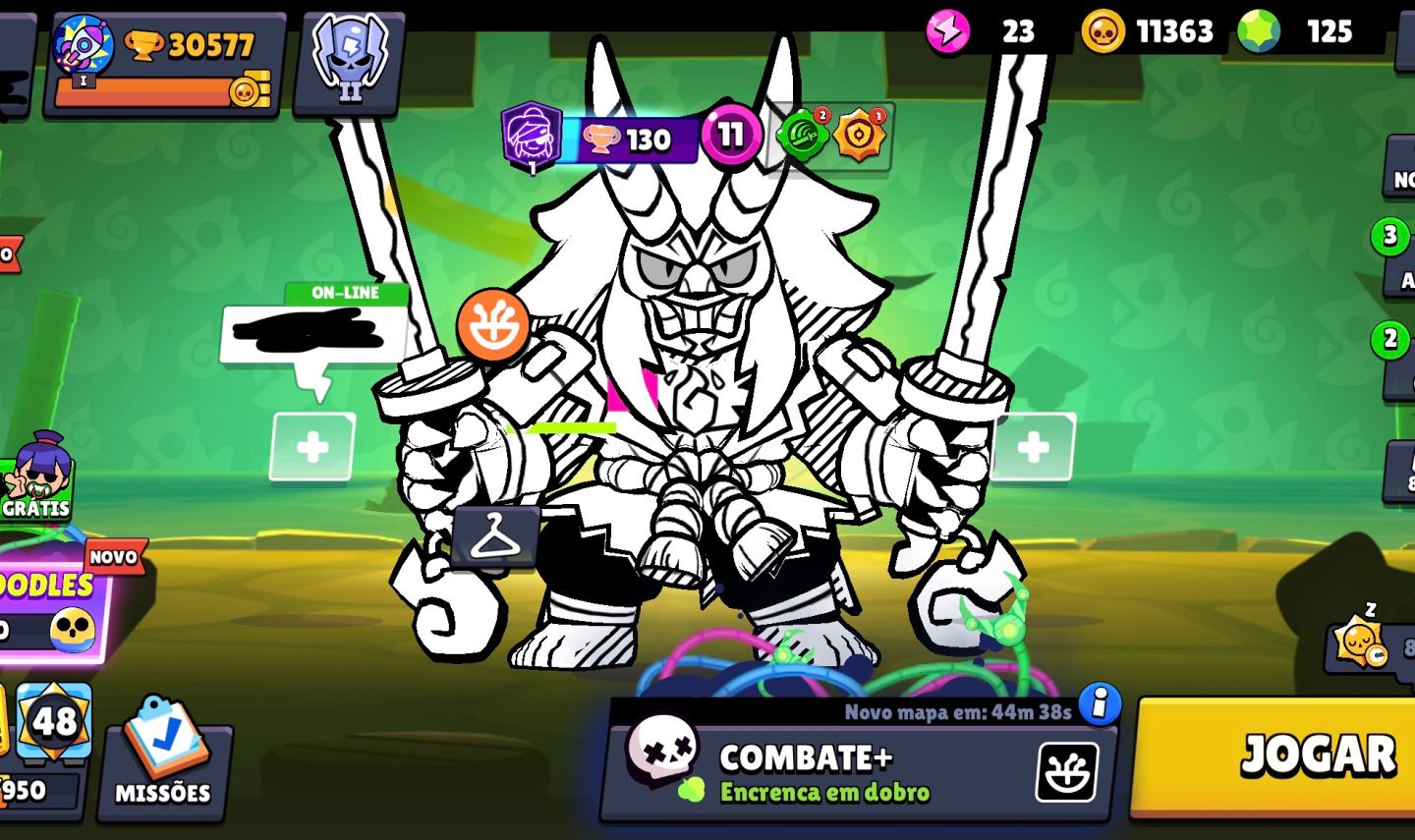 Conta Brawl Stars prestígio 28 31k troféus