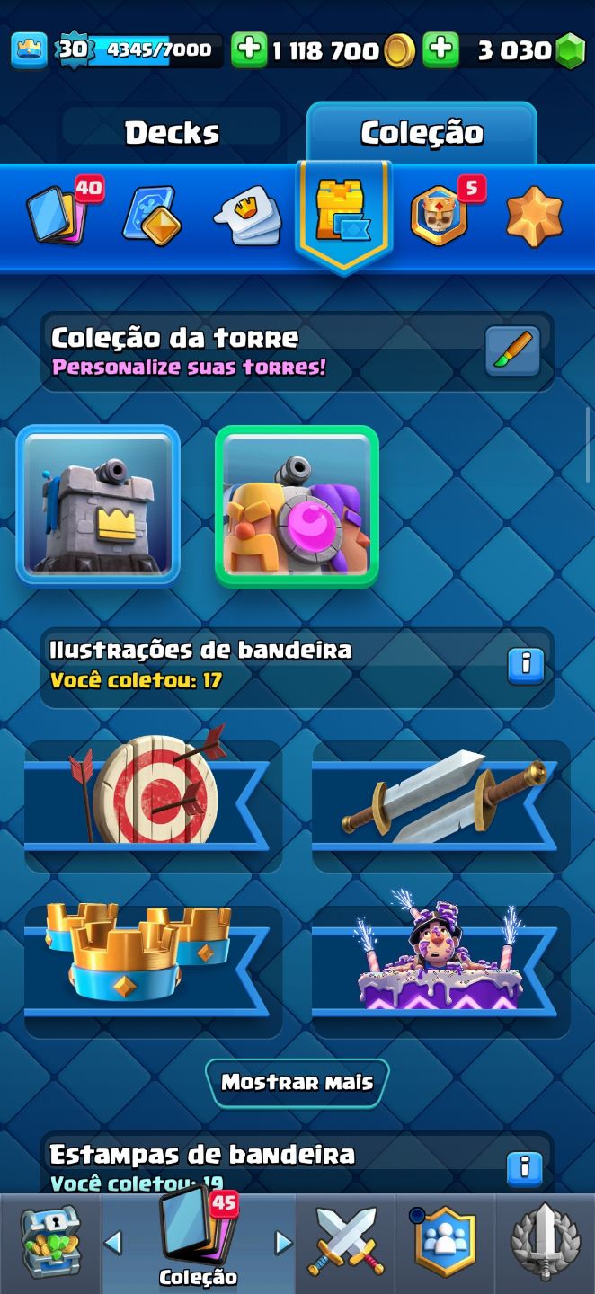 CONTA CLASH ROYALE CLASH OF CLANS E BRAWL STAR!!