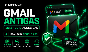 CONTAS GMAIL ANTIGAS AQUECIDA 2012/2019 | GOOGLE ADS | NÃO PEDE SMS