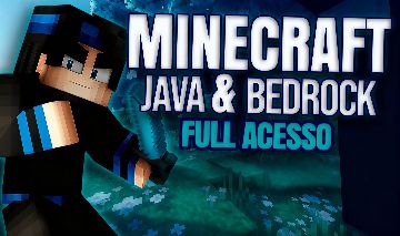 [ENTREGA RÁPIDA] MINECRAFT ORIGINAL JAVA & BEDROCK [APENAS 2 REAIS] + BRINDE