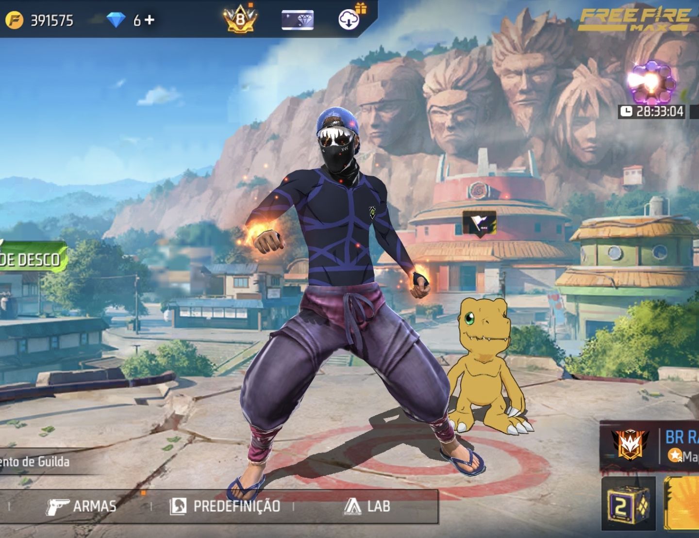 Conta prime 8 raiz ff