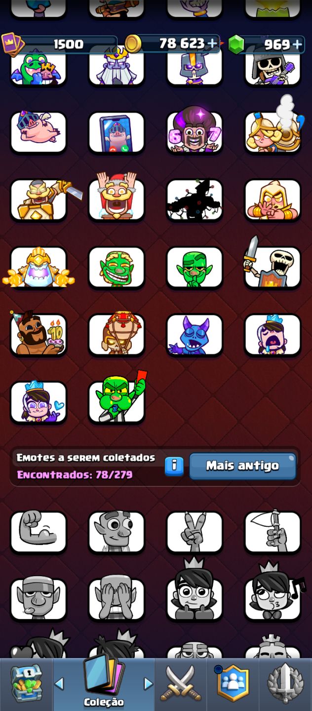 Conta Clash Royale 10K de troféus ACESSO TOTAL