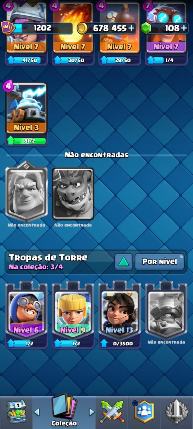 CONTA CLASH ROYALE À VENDA (8.170 TROFÉUS)!